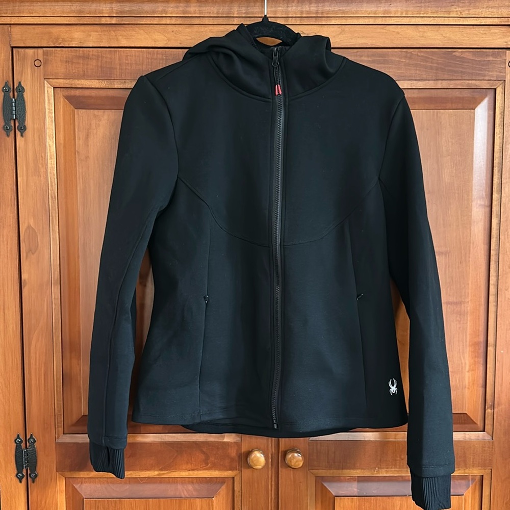 Spyder Active Women’s Athletic Zip up hooded jacket